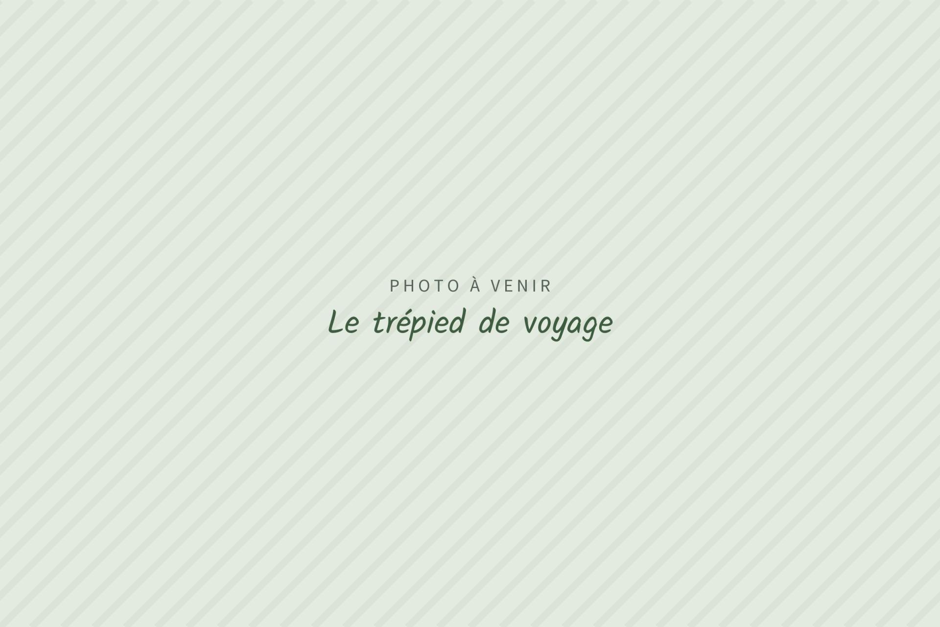 Photo à venir : Le trépied de voyage
